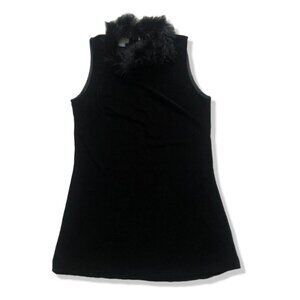 Vintage Route Dress Velvet Shift Dress